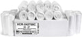 Aluf Plastics High Density Trash Bags, 12 Gallon, 1000 Count, 8 Micron (eq), 24" x 27", Clear, for Bathroom, Office, Industrial, Commercial, Janitorial, Municipal, Recycling