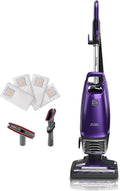 Kenmore BU4018 Intuition Bagged Upright Vacuum Lift-Up Carpet Cleaner 2-Motor Power Suction with HEPA Filter,3-in-1 Combination, Upholstery Tool for Hardwood Floor, Pet Hair, Purple