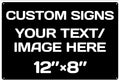 customizable sign,Aluminum Weatherproof Metal Sign Multiple Sizes Custom Personalized Text And picture Here,Traffic Regulation Horizontal Street Signs,hazard sign,garden sign,custom door sign,