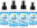 Flushie Pre-Toilet Spray for Poop Travel Size Toiletries Bathroom Spray for Poop Spray for Toilet Deodorizer Traveling Essentials Poop deodorizer Poop Odor eliminator 4oz (Linen, 4 Pack)