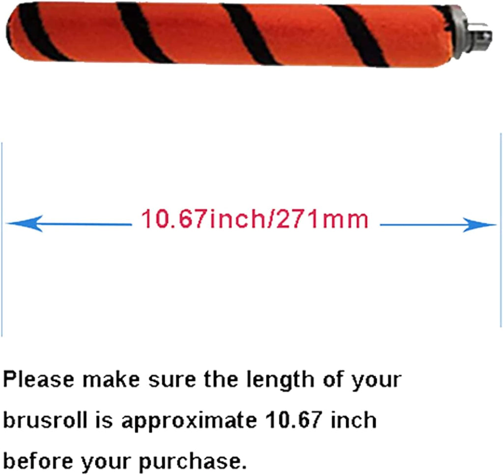 2PK Brushroll Replacement Compatible with Shark Apex AX950 AX951 AX952 AZ1000 AZ1002 & Duoclean NV830 NV831 NV835 UV700 ZU700C ZU701 ZU780 ZU782 ZU785 ZU881, Part # 1173FT950 & 1395FC831