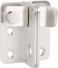 Alise Flip Latch,Gate Latches Slide Bolt Latch Safety Door Lock Catch for Barn Cabinet Pet Cage Wood Fence Bathroom Garage Window,SUS304 Stainless Steel Gate Hardware Locks,Brushed Nickel MS5009