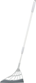 Original Broombi - All-Surface Silicone Broom, Squeegee, Pet Hair Remover - Smart Broom for Indoor Cleaning - Cleans Glass, Fine Dust, Hair, Liquids - for Smooth Floors, Rugs, Windows (Grey)
