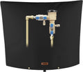 Backflow Preventer Pipe Insulation Cover (5°F) - Irrigation Sprinkler Valve Insulated Pouch - Water Well Pump Cover - Sturdy 5 Layers for Winter Freeze Protection, 28" W x 20" H, Black