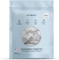 VITRUVI Cleaning Tablets for Diffusers & Humidifiers | Removes Stains & Residue, Prevents Buildup, Enhances Performance | Easy to Use | Made in USA - Pack of 18