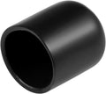 uxcell 20pcs Rubber End Caps 19mm ID Vinyl Round Tube Bolt Cap Cover Thread Protectors Black