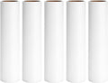 9.45 inch Large Lint Roller Refills for 9.4'' - 9.5'' Wide Lint Rollers for Pet Hair Extra Sticky Floor Lint Remover Refill 60 Sheets per Roll 5 Pack Total 300 Sheets