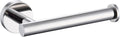 TASTOS Polished Chrome Toilet Paper Holder SUS304 Stainless Steel, Modern Round Tissue Roll Holders Wall Mount, Toilet Paper Roll Dispenser Bathroom 5 inch TP Holder for Kitchen Washroom