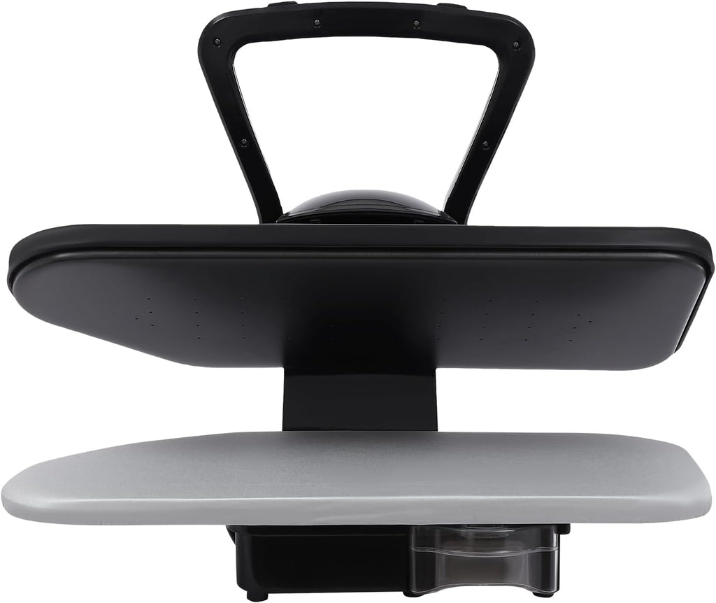Intelligent Steam Press with 5 Fabric Setting Professional Steamer 1600W for Home/Business 36inch Non-stick Large Pressing Surface Auto Shutoff & Temp Settings Digital Touch Screen (Black)