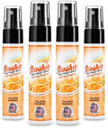 Flushie Pre-Toilet Spray for Poop Travel Size Toiletries Bathroom Spray for Poop Spray for Toilet Deodorizer Traveling Essentials Poop deodorizer Poop Odor eliminator… (Citrus, 1oz 4pack)