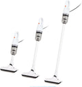 Handheld Vacuum Cleaner,Ultra-Lightweight Mini Portable Vacuums for Home, 6 in 1 Stick Vac Cleaners for Car,Pet Hair(White Corded)