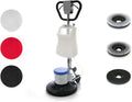 Industrial Floor Polisher Machine 17" with (1 Tank + 2 Brushes + 1 Pad Holder ) ,1.5 HP BF522