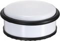 Sumnacon Heavy Duty Floor Door Stopper No Drill, Durability Stainless Steel Door Stops with Anti-Skid Rubber - Contemporary Decorative Safety Doorstop for Home Office Commercial Industrial,White
