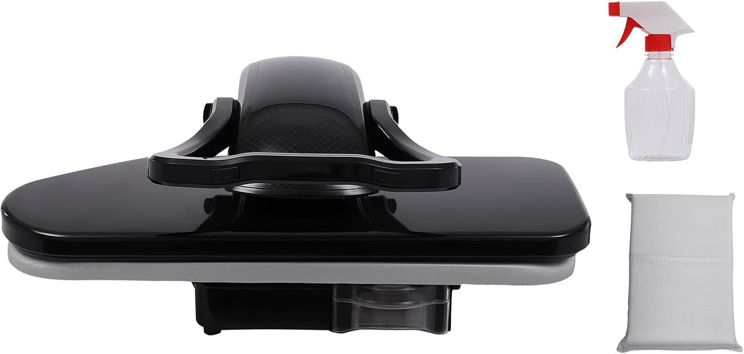 Intelligent Steam Press with 5 Fabric Setting Professional Steamer 1600W for Home/Business 36inch Non-stick Large Pressing Surface Auto Shutoff & Temp Settings Digital Touch Screen (Black)