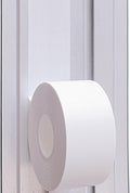 White Window Weather Sealing Tape, Waterproof Window AC Air Conditioner Sealing Tape Can Keep Out Drafts Cold Air Rain Dust Smog(2IN X 99FT)