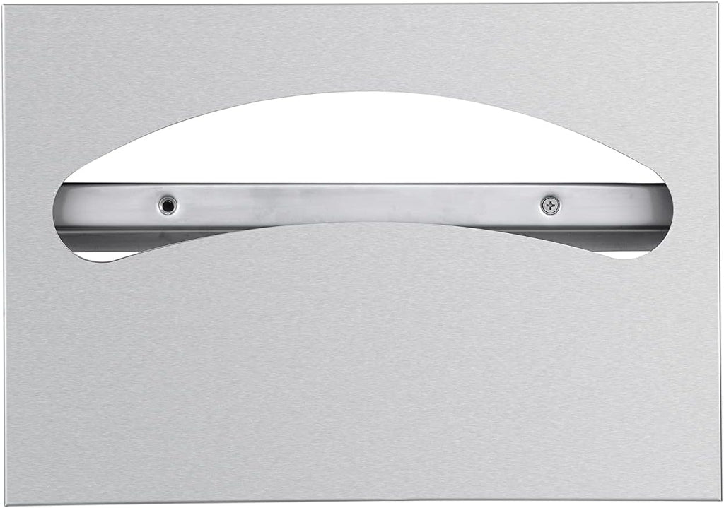 Commercial Toilet Seat Cover Dispenser - Wall Mount 304 Stainless Steel Holder - 250 Capacity for Disposable Covers - Public Restroom Bathroom Essential Fixture