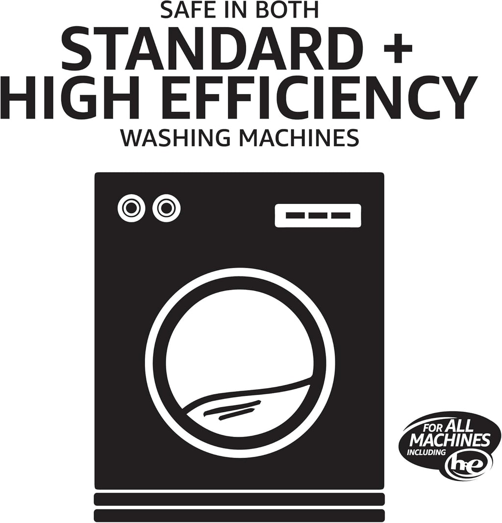 Amazon Basics Concentrated Liquid Laundry Detergent, Free of Perfumes & Clear of Dyes, 110 loads, 82.5 Fl Oz (Previously Solimo)