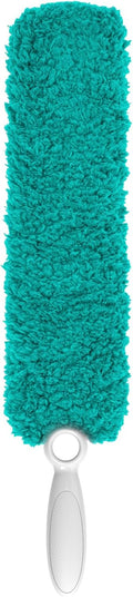 Duster Cleaning, Dusters for Cleaning with Washable Microfiber Head, Handheld Duster, Dusting Wand Cleaning Tool for Office, Car, Window, Furniture, Ceiling Fan-Green