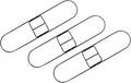 Matthew Cleaning Universal Commercial Clip-on Wire Industries Dust Mop Frame, 18 inch ( Pack of 3) Sold Seperately,Perfect for Floor Cleaning Home/Office/Lobby/Bathroom/Kitchen/Janitor