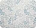 Dish Drying Mats for Kitchen Counter 16x18inch，Grey and Blue Leaves branches Dish Drying Mat for Kitchen Dishes Pad Dish Drainer Rack Mats Absorbent Fast Dry Kitchen Accessories