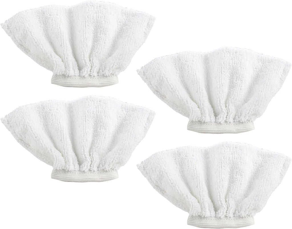 4Pack Microfiber Cloths for Handheld Steam Cleaner Compatible with Bissell Steam Shot, Comforday, PurSteam, Wagner Spraytech, Universal Washable Steam Cleaner Accessories (4)