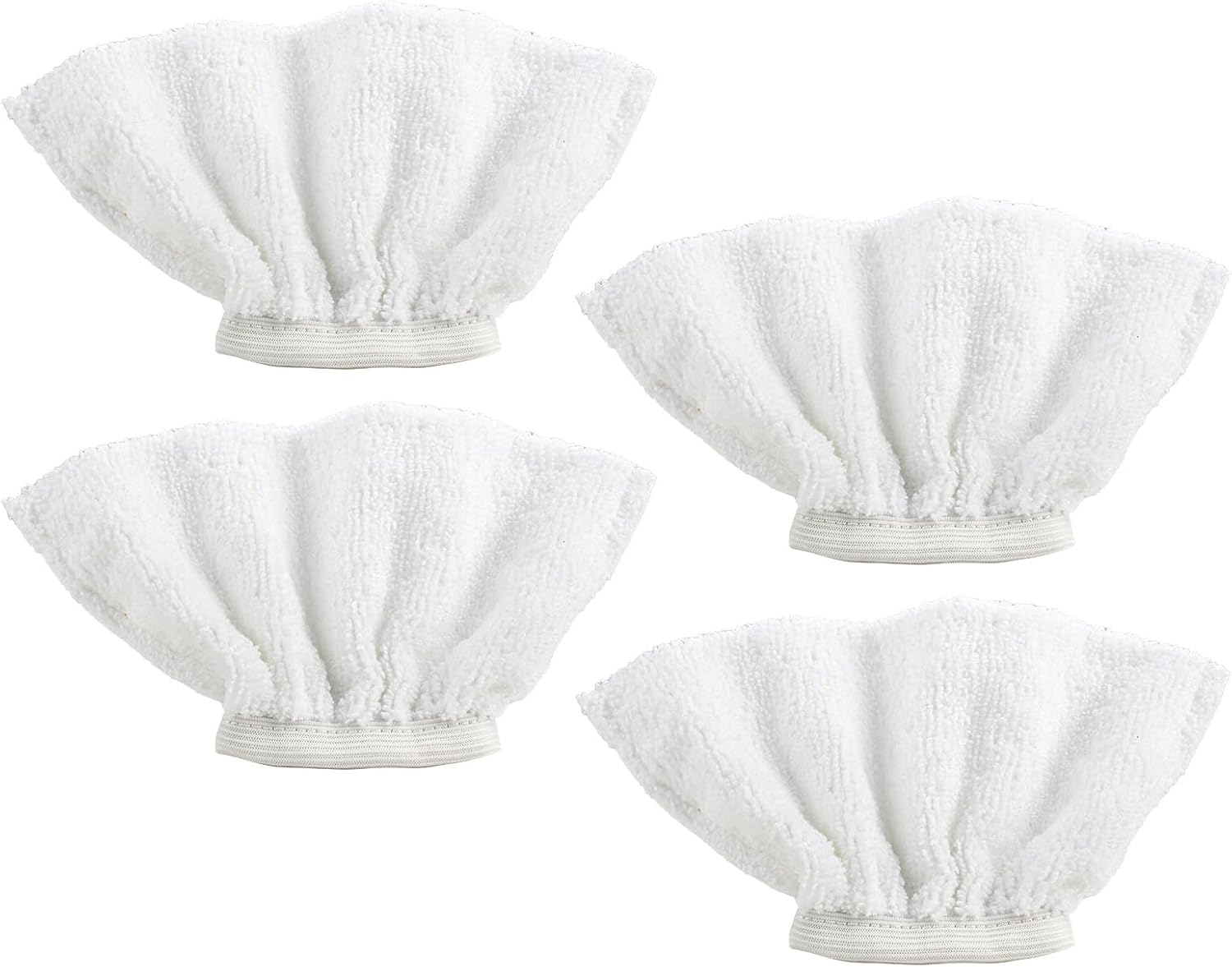 4Pack Microfiber Cloths for Handheld Steam Cleaner Compatible with Bissell Steam Shot, Comforday, PurSteam, Wagner Spraytech, Universal Washable Steam Cleaner Accessories (4)