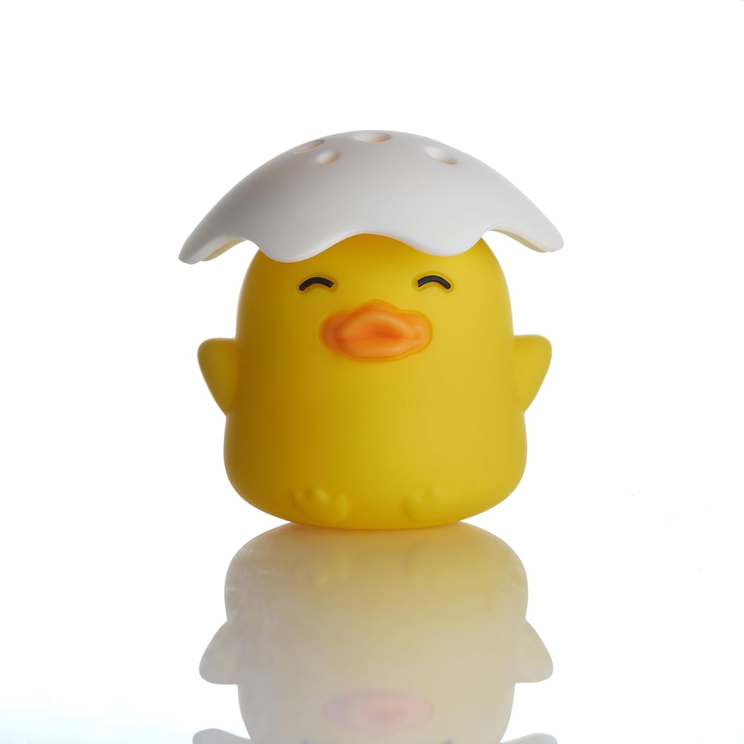 Duck Refrigerator Baking Soda Deodorizer Holder, Refrigerator Odor Absorber, Can Absorb Odor, Food Grade (Yellow)