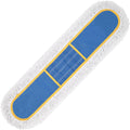KeFanta 24" Commercial Dust Mop Replacement Heads, Reusable Industrial Dust Mop Pads, Blue Washable Cotton Dust Mop Refill for Floor Cleaning & Janitorial Supplies, Only Fits:B0D7MKSZ8N