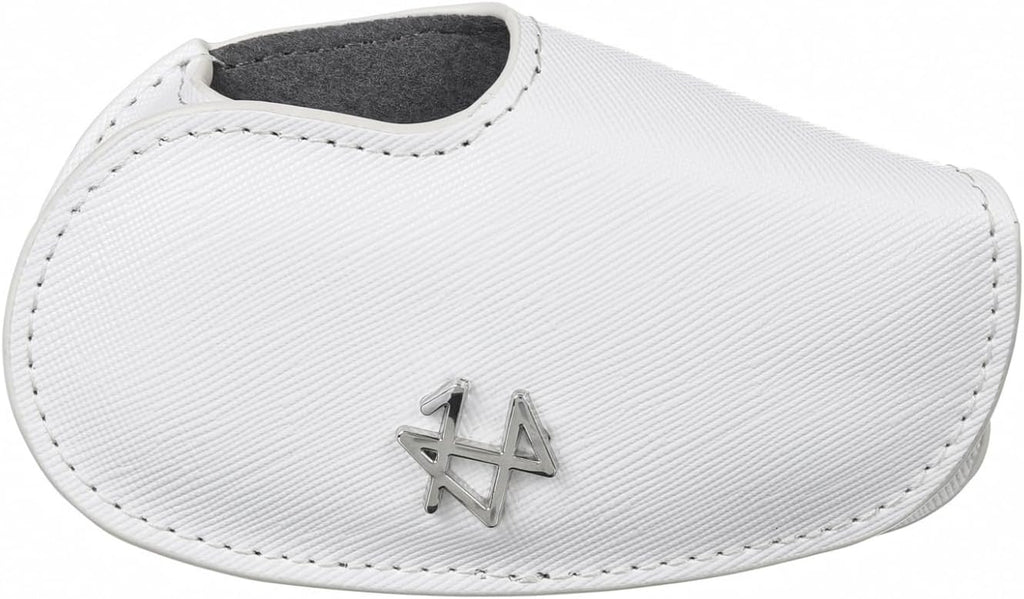 Golf Iron Covers 9pcs or 1pc Saffiano Leather Magnetic Club Headcover for Right Hand