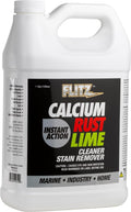 Flitz Calcium, Rust, & Lime Remover - 1 Gallon Bottle of USA-Made Limescale Remover for Toilets, Showers, and More - Powerful Spray that Instantly Eliminates Tarnish, Grease, and Other Grime (1 Pack)