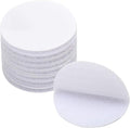 BRAVESHINE 24PCS Round Industrial-Strength Hook and Loop Fasteners with Adhesive - Wall Hanging Interlocking Tapes - Double Sided Adhesive Stickers for Carpet Gripping - Round 2 inch