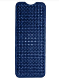 ENKOSI Bath Mat - Large Non Slip Bathtub & Shower Mat - Extra Long 40 x 16 Inch Bathroom Mats for Tub Nonslip Anti Slip Bathmats (40x16 Navy 1-Pack)