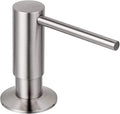 Samodra Sink Soap Dispenser, Metal Pump Head Liquid Lotion Countertop Kitchen Bathroom Soap Dispenser with 12 OZ PET Bottle
