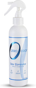 Zero Odor Multi-Purpose Odor Eliminator - Eliminate Air & Surface Odor – Patented Technology Best for Bathroom, Kitchen, Fabric, Closet- Smell Great Again, 8oz (Over 1000 Sprays)