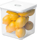 VAKUEN Premium Airtight Food Storage Containers, 3.28qt 1 Piece, Smart One-Click Seal Lid, No Hinges, Patented Double Silicone Lining, 100% Leak Proof, BPA-FREE, Dishwasher, Microwave Safe
