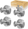 4 Pcs Suction Cup Hooks，No-Drill Suction Cup Hooks， Removable Hook，Towel Hook，Suction Hook for Shower,Bathroom, Bedroom, Glass Window