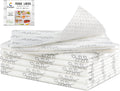 Cooyes Refrigerator Drawer Liners, Premium Absorbent Fridge bin Liners Non-Slip Washable, 12" x 24" Refrigerator Shelf Liners and Mats for Glass Shelves, Kitchen Cabinets, Non-Adhesive
