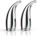 Adjustable Automatic Soap Dispenser Touchless, 4 Adjustable Levels Touchless Sensor Liquid Soap Pump Dispenser，300ml Rechargeable Magnetic Charging Hand Soap Dispenser for Kitchen，Bathroom