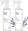 MORE - Twin Pack - Includes Stone & Quartz Cleaner + Polish - Granite, Quartz & Marble Cleaner & Polish - For Kitchen & Bathroom Countertops - Pack of 2 16oz Sprays - Lavender Verbena