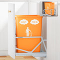 Pull Out Trash Can Under Cabinet Kit with Soft-Close Slides,Twin-Mode Under Sink Trash Can Pull Out for Kitche Sink Drawer,Requires Minimum Cabinets Opening 12" W X 18" D(Trash Can Not Included)