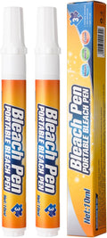 Bleach Pen,Bleach Pen for Clothing,stain remover pen,More effective stain removal,Travel Size Toiletries,Travel Essentials,Travel Accessories,Instantly Remove New Stains(2pcs)