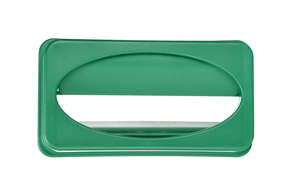 Alpine 23 Gallon Slim Trash/Recycling BIN Swing LID Green