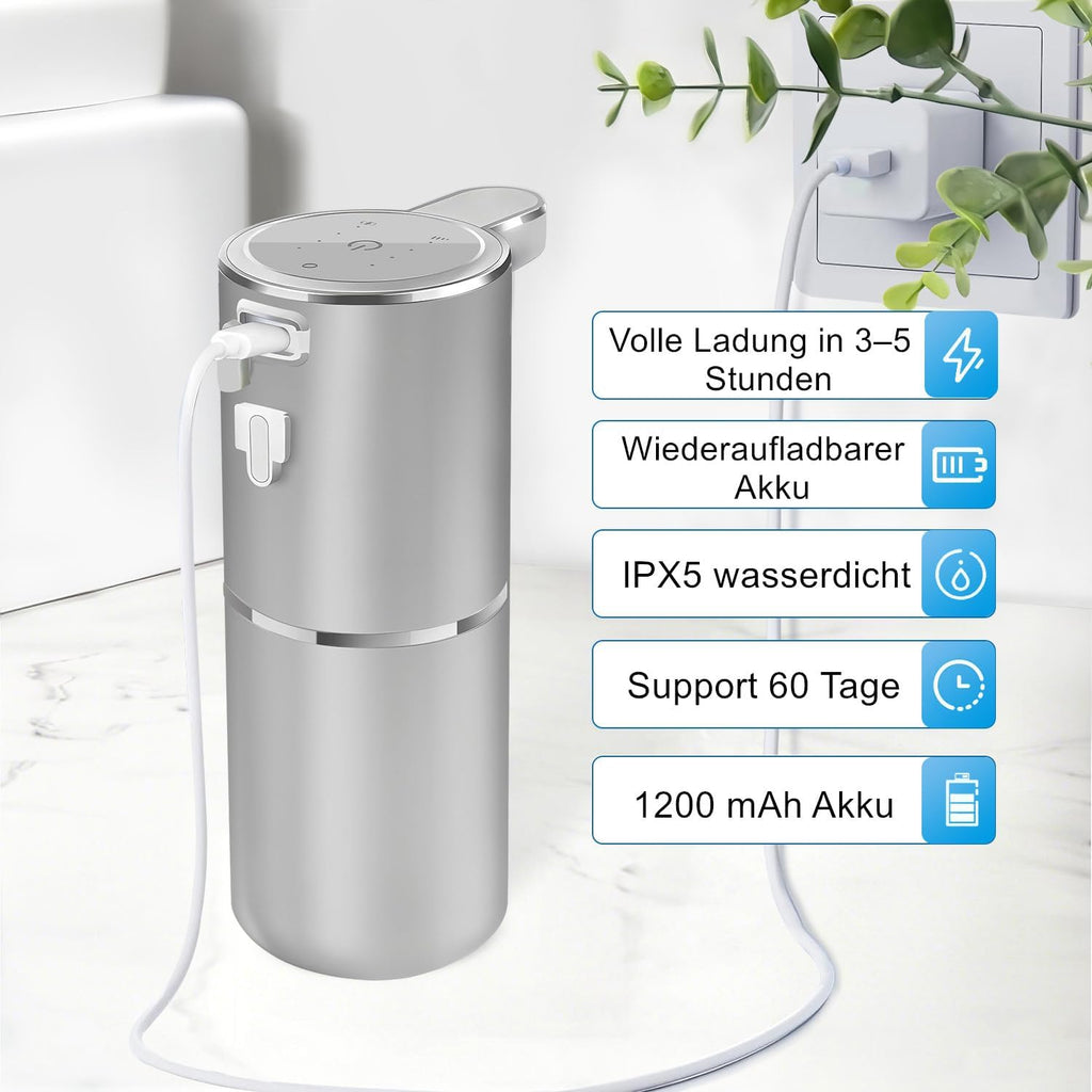 Automatic Liquid Soap Dispenser Bathroom Kitchen Dish Liquid Body Shampoo Shower Gel Hand Free Liquid Wall Mount Touchless Soap Dispenser 380ml Auto Liquid Dispenser Sylfu
