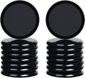Ezprotekt 3.5 inch Reusable Furniture Movers Sliders for Carpet, 16 Pcs Round Furniture Moving Pads for Heavy Table Desk Bed Sofa Fridge Couch Cabinet, Move Items Quickly and Easily (Black)