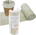 Happy Haven Bathroom Trash Bags for 2,3,4 Gallon Trash Can, Small Garbage Bags - Bedroom & Bathroom, Decorative Cute Wastebasket Liner - 50 Count (Beige Botanical)