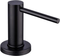 Matte Black Kitchen Sink Soap Dispenser GAPPO Countertop Pump Hand Lotion Built in Bottle Upgrade Stainless Steel Screw