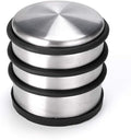 Sumnacon Heavy Duty Floor Door Stopper No Drill, Durability Stainless Steel Door Stops with Anti-Skid Rubber - Contemporary Decorative Safety Door Wedge for Home Office Commercial Industrial
