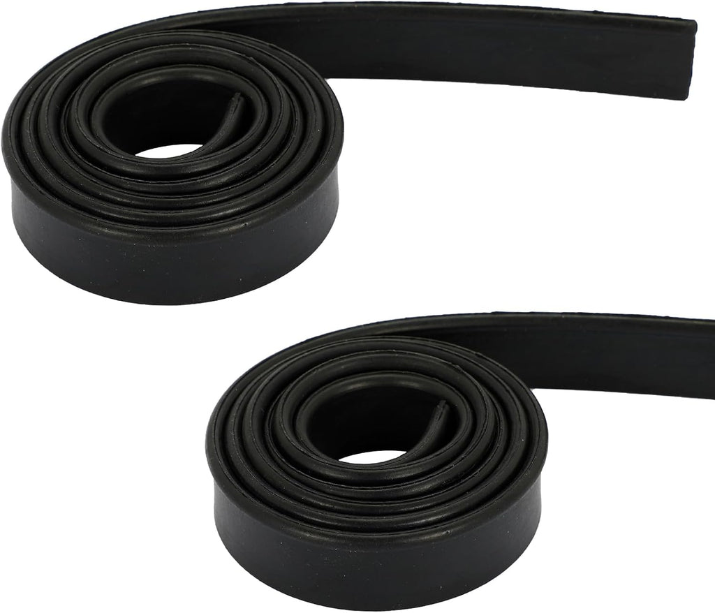 2 Rolls of 41 Inch Rubber Squeegee Replacement Blades for Window, Glass, and Shower Door Cleaning