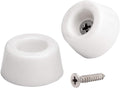 20pcs Round Furniture Pads,ULIFESTAR Furniture Feet Glides Sliders Carpet Saver Hardwood Floor Protectors Surface Protection for Chair Leg Caps Non Slip Furniture Grippers (White)