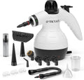 Steam Cleaner, Handheld Steam Cleaner for Home, 16-Piece Steam Cleaner Kit with Automatic Steam Switch, Steamer for Kitchen, Bathroom, Car, Living Room and Multi-Surface Deep Cleaning (White)